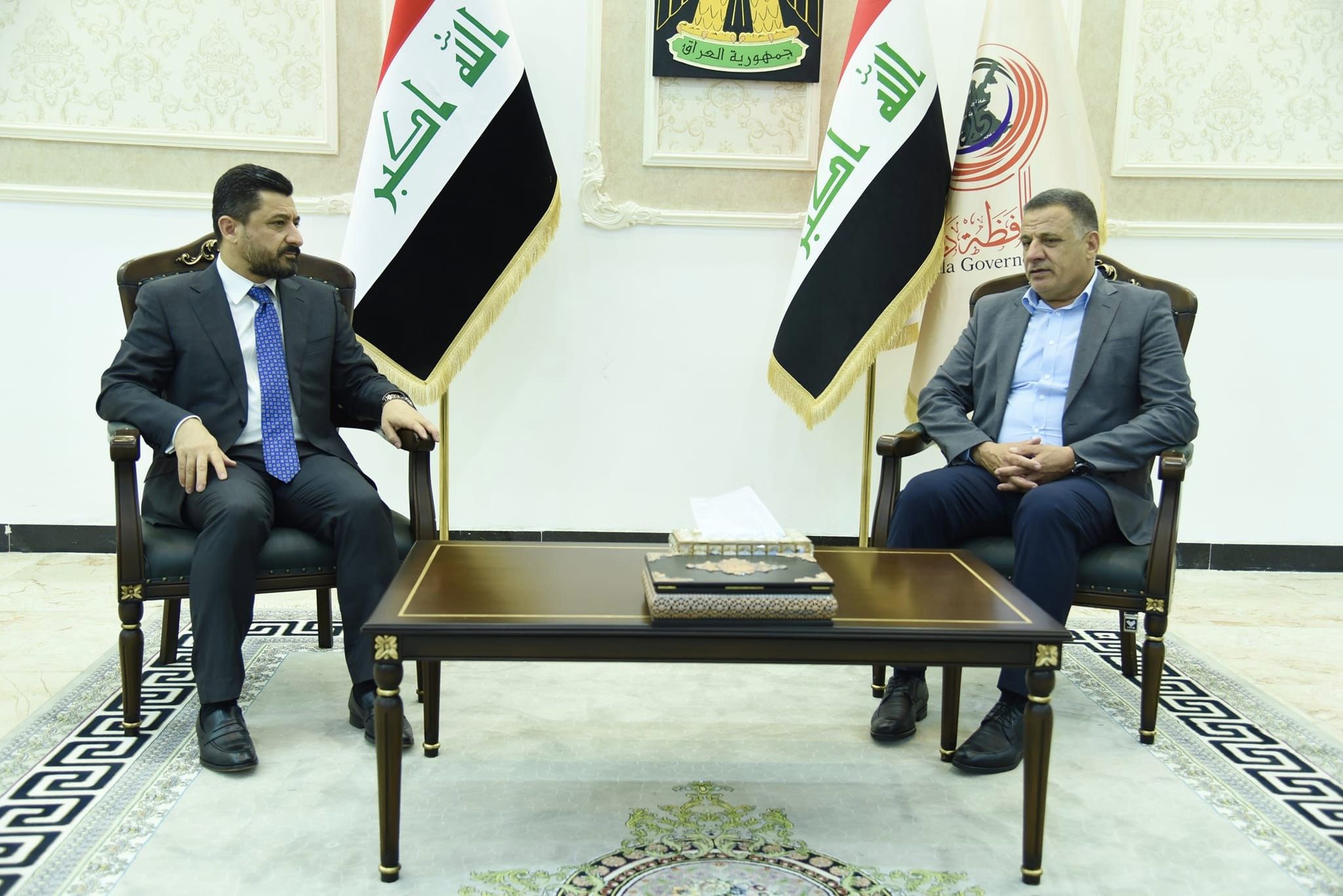 خلال زيارته الى محافظة ديالى ولقائه بمحافظها ... وزير العدل يعلن عن الاتفاق على تخصيص قطعة ارض لبناء اكبر مجمع عدلي في المحافظة 